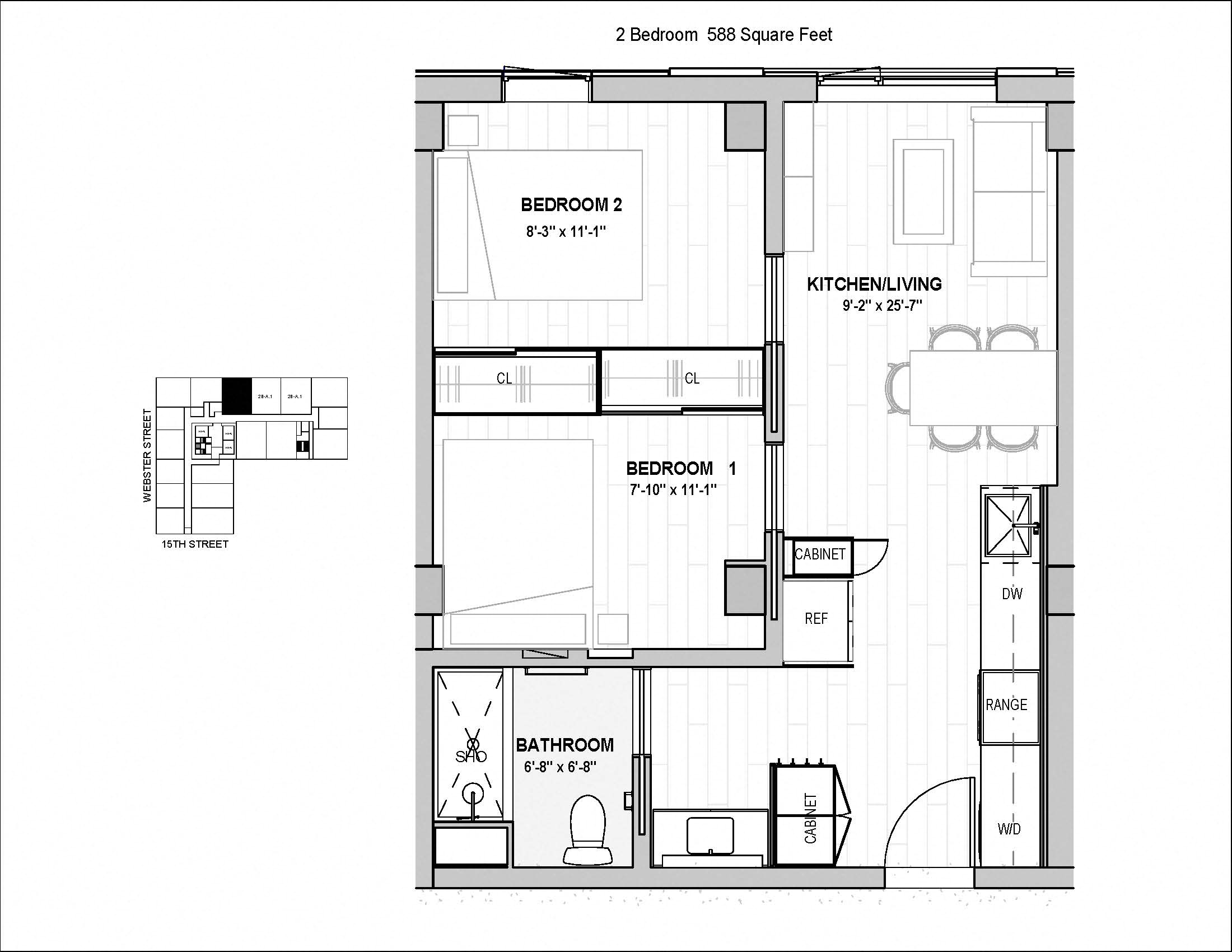 floor plan of the second level of the house